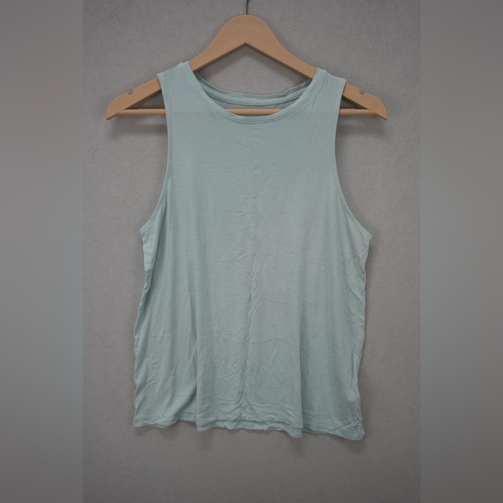 a new day Light Blue Muscle Tank